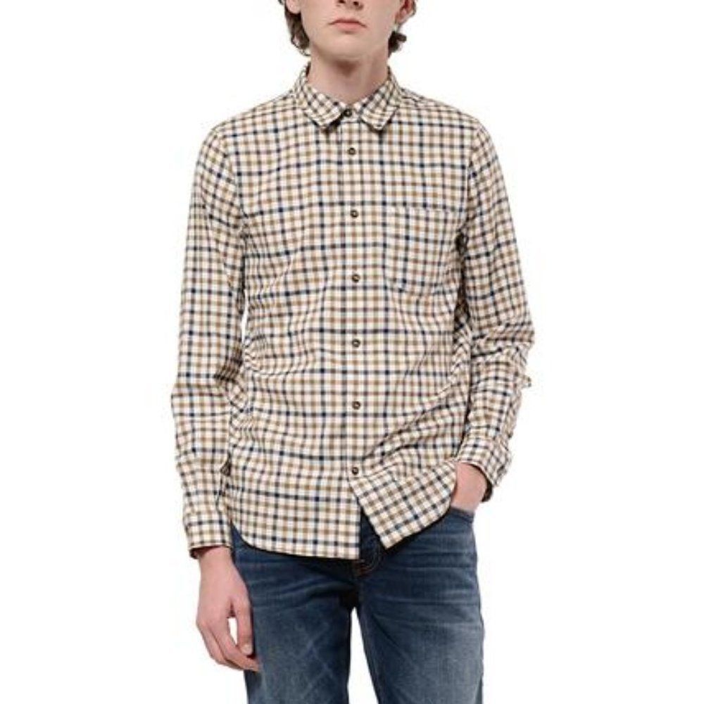 A.P.C. Checkered Button Down Shirt